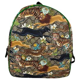 Zaino Dome per bambini Gucci GG Supreme Feline Multicolor