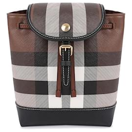 Burberry Zaino Micro Check da donna
