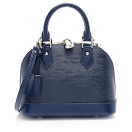 Louis Vuitton Alma BB Satchel aus Epi-Leder