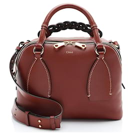 Borsa Satchel Daria Medium in pelle Chloe - Chloé