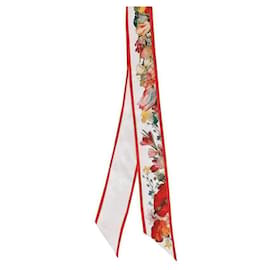 Twilly con stampa floreale - Alexander Mcqueen