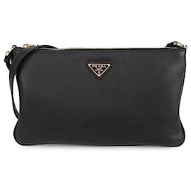 Borsa a tracolla in pelle morbida - Prada