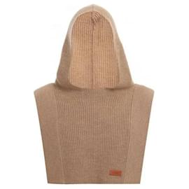 Sciarpa Isabel Marant in lana merino taupe