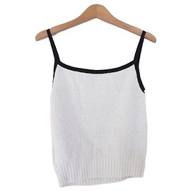 Autre Marque Camisola de punto bicolor Diagram