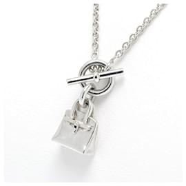 Hermes Amulette Birkin Necklace in Silver 925 - Hermès