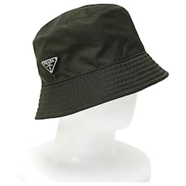 Prada Re-Nylon Triangle Bucket Hat