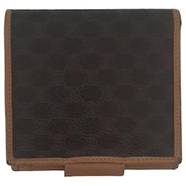 Celine Triomphe Canvas Bi-fold Wallet in Brown - Céline