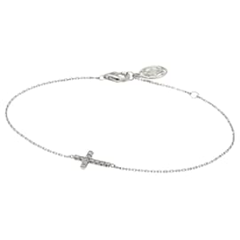 Bracciale con charm Cartier in oro bianco 18K