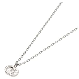 Collana Gucci Double G in oro bianco 18K