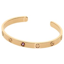 Bracciale Cartier Open Love in oro rosa 18K