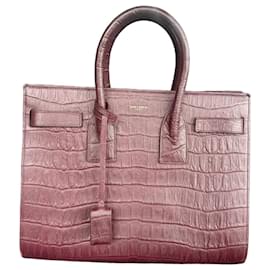Saint Laurent Bo Mini Sac de Jour Borsa in Pelle Grana Grossa