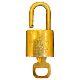 Louis Vuitton Padlock and Key Logo Metal medium