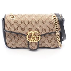Bolsa de Ombro Small Matelassê Gucci GG Marmont