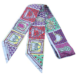 Hermes Twilly Le Boubou H Ribbon Scarf Muffler - Hermès