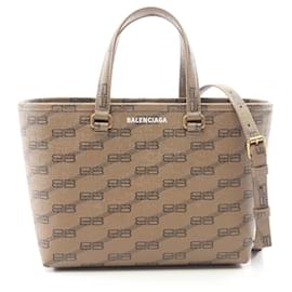Borsa a mano 2-Way Balenciaga BB Monogram Small Shopper