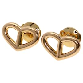 Hermes Chaine d'Ancre Heart Stud Earrings - Hermès