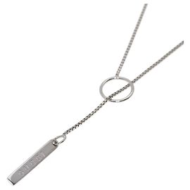 Collana Lariat Gucci in oro bianco 18K