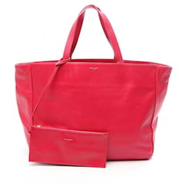 Sac Tote Yves Saint Laurent en cuir rose