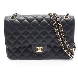 Chanel Large Matelassé Classic Double Flap Schultertasche