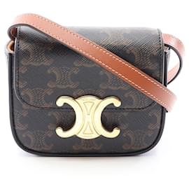 Borsa a tracolla Celine Mini Claude Triomphe - Céline