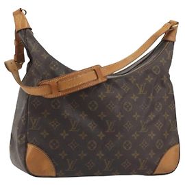 LOUIS VUITTON Monogram Boulogne 35 Shoulder Bag M51260 LV Auth 195035