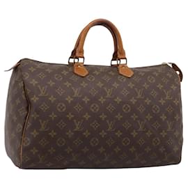 LOUIS VUITTON Monogram Speedy 40 Hand Bag M41522 LV Auth BA14471 - Louis Vuitton