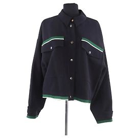 Essentiel Antwerp Jacke aus schwarzer Viskose
