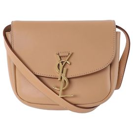 Autre Marque Borsa a tracolla Saint Laurent Paris Kaia in pelle Beige