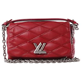 Louis Vuitton Malletage GO 14 Schultertasche in Rot