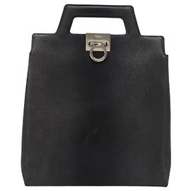 Salvatore Ferragamo Gancini Leather Medium