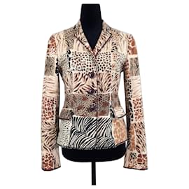 Moschino Cheap and Chic chaqueta animalier años 2000 - Moschino Cheap And Chic