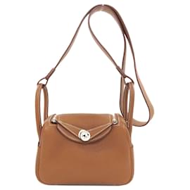 Borsa Hermes Mini Lindy Gold - Hermès