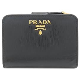 Cartera bi-fold Prada Logo