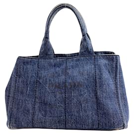 Prada B1877B Canapa Tote Bag