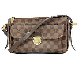 Borsa a tracolla Louis Vuitton Damier Ravello GM N60006 Ebene