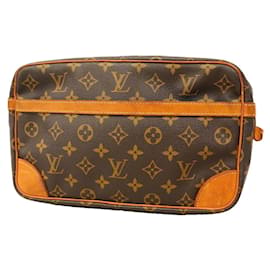 Louis Vuitton Monogram Compiegne 28 Clutch Tasche