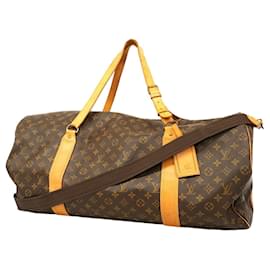 Louis Vuitton Boston Monogram Sac Polochon M41222 Brown Bag