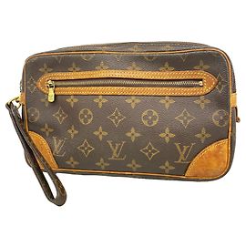 Borsa a pochette Louis Vuitton Monogram Marly Dragonne GM