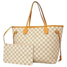 Borsa Tote Louis Vuitton Damier Azur Neverfull MM