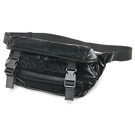 Borsa sling Saint Laurent in nylon nero