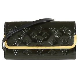 Borsa a tracolla Louis Vuitton Monogram Vernis Rossmore MM Blu