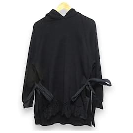 Valentino Sweatshirt mit Spitzen-Patch