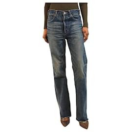 Vaqueros rectos azules - size UK 8 - Versace