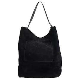 Totême Borsa a tracolla in camoscio blu navy