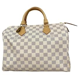 Borsa Louis Vuitton Damier Azur Speedy 30