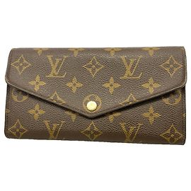Louis Vuitton Monogram Portefeuille Sarah Long Wallet