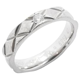 Chanel Matelassé Platin-Diamantring