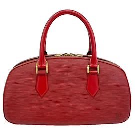 Borsa Louis Vuitton Epi Jasmine in Castilian Red