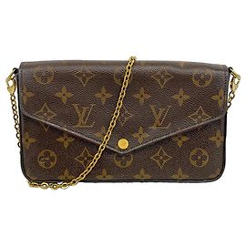 Louis Vuitton Monogram Pochette Felicie Wallet