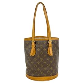 Louis Vuitton Monogram Bucket PM Tote Bag
